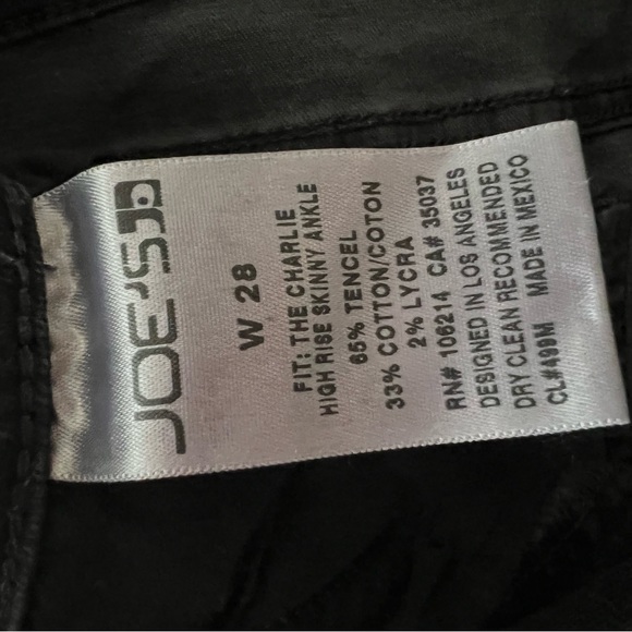 Joes jeans - grey skinny mid rise and size 28 - Picture 4 of 4